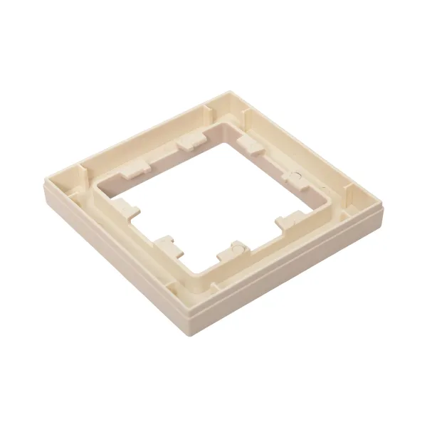 1 - местная рамка, кремовая, пластик Эпика EKF