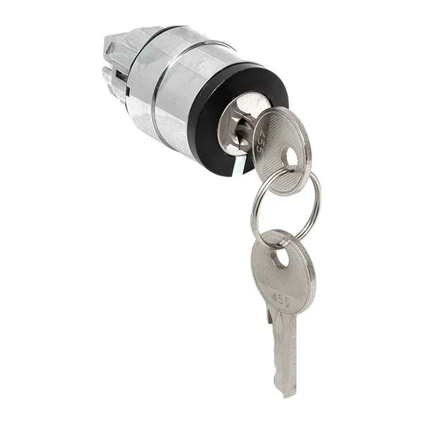 Исполнительный механизм переключателя ХB4 на 3 положения с замком, возвратный без фиксации IP65 EKF