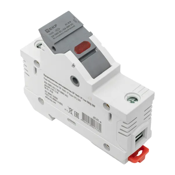 Предохранитель-разъединитель DF 14х51 1Р (тип ПВЦ) EKF