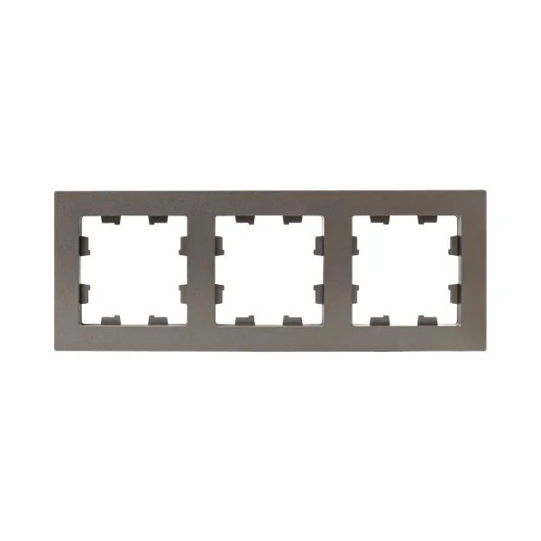 3 - местная рамка, мокко, пластик Эпика EKF