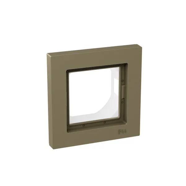 1 - местная рамка, IP44, шампань, пластик Эпика EKF