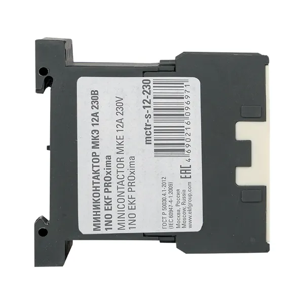 Миниконтактор МКЭ 12А 230В 1NO EKF PROxima