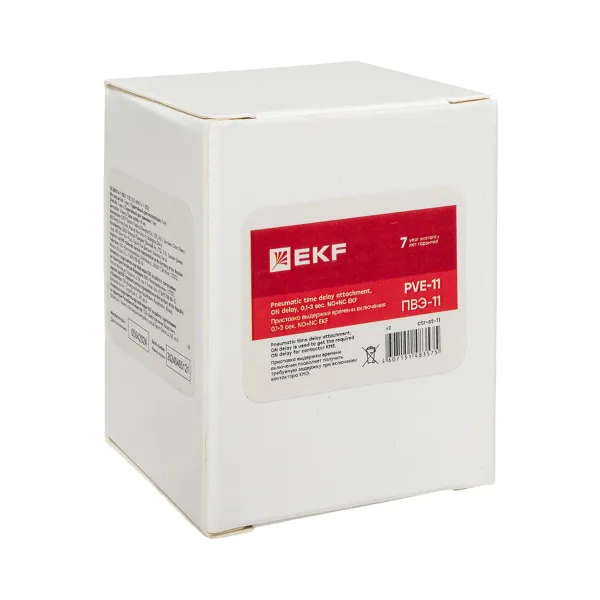 Приставка выдержки времени включения ПВЭ-11 0,1-3сек NO+NC EKF PROxima