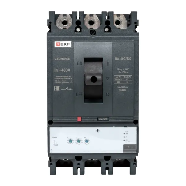 Выключатель автоматический ВА-99C 630/400А 3P 45кА EKF