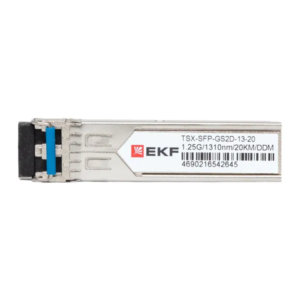 SFP модуль 1,25Гбит двойное одномодовое оптоволокно 1310нм дальность 20км TSX EKF