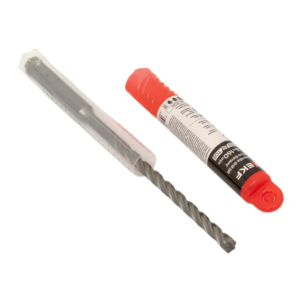 Бур по бетону SDS-plus 6х160 мм (4 резца) EKF Professional