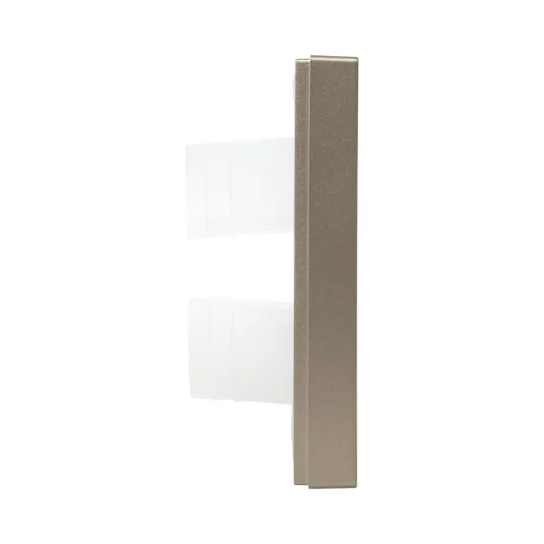 1 - местная рамка, IP44, шампань, пластик Эпика EKF