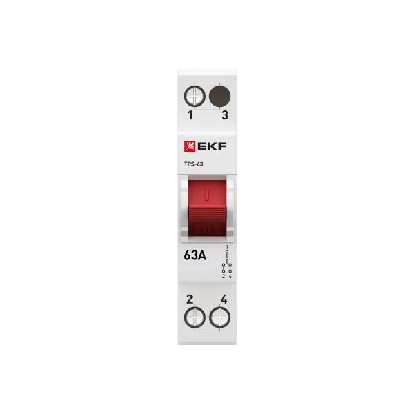 Трехпозиционный переключатель ТПС-63 1P 63А PROXIMA EKF