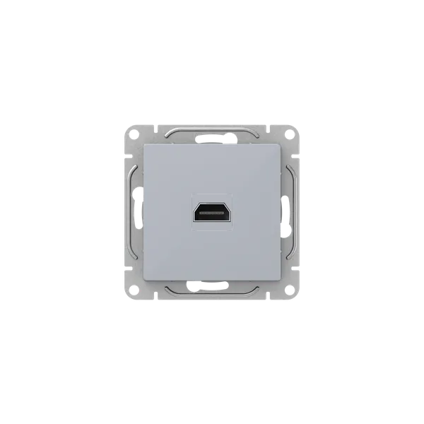 Механизм розетки HDMI, алюминий Эпика EKF