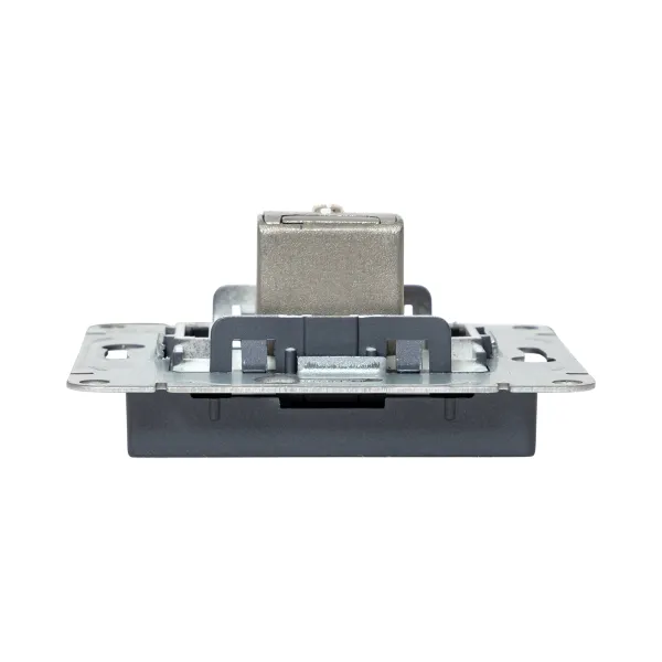 Механизм розетки TV, оконечная, графит Эпика EKF