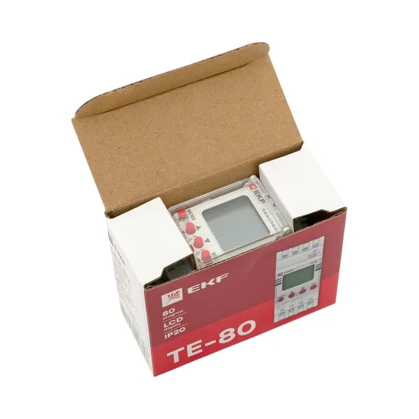 Таймер электронный двухканальный ТЭ-80 24-230В EKF