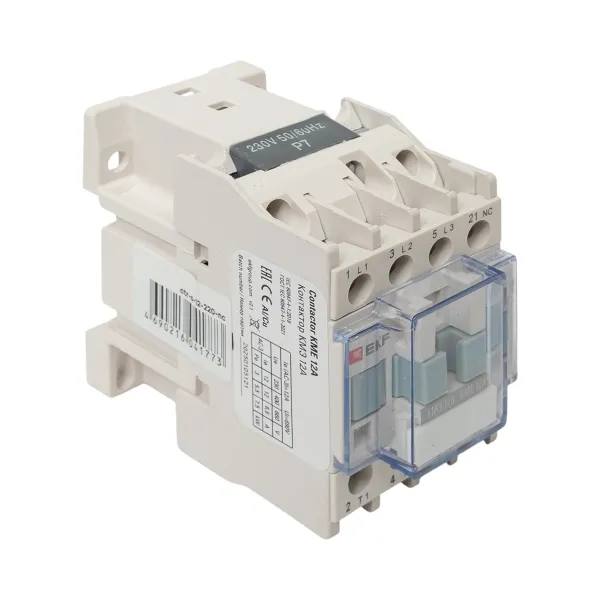 Контактор КМЭ малогабаритный 12А 220В 1NC EKF PROxima