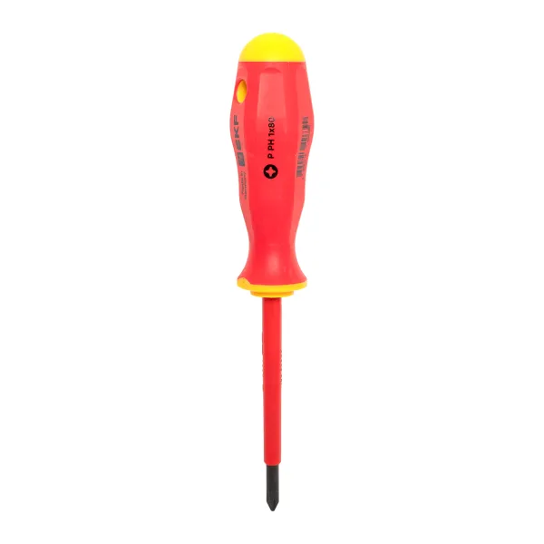 Отвертка Professional PH-FL1х80 мм VDE 1000В EKF