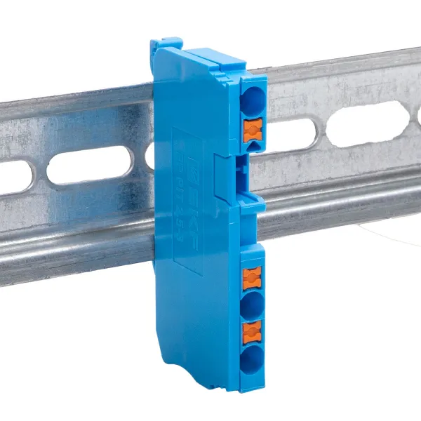 Заглушка для 2.5 Push-in 3 вывода синяя