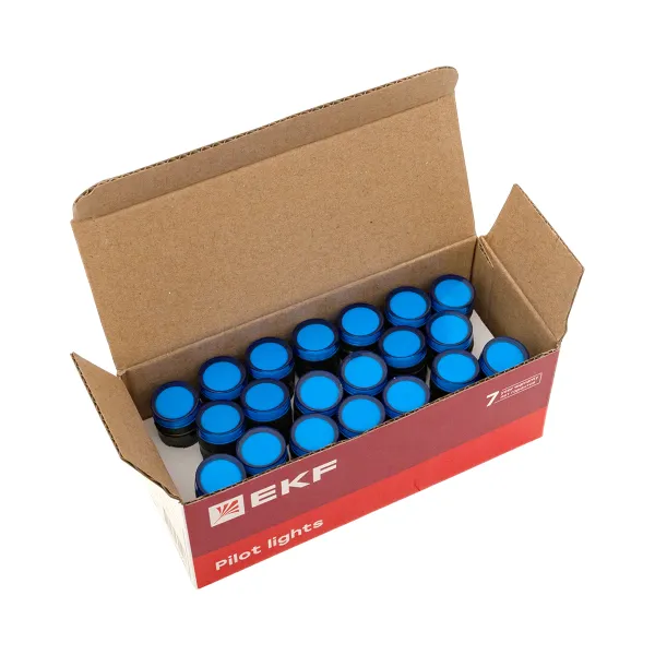 Матрица светодиодная AD16-16HS синяя 230В AC (16 мм) EKF PROxima