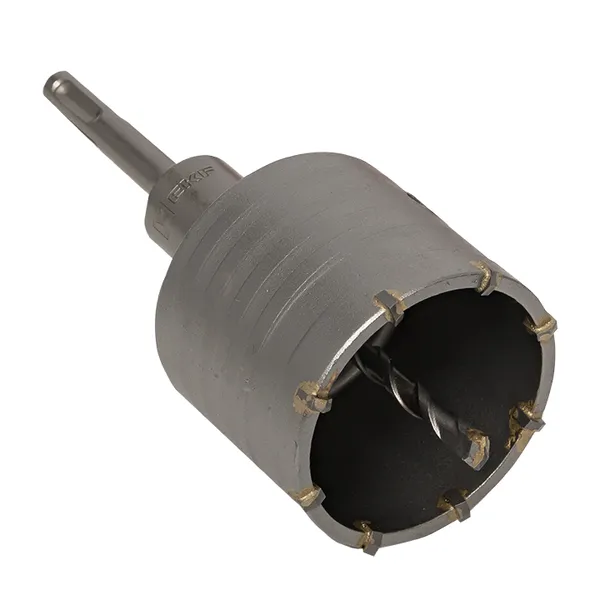 Коронка твердосплавная с оснасткой TCT-68 М22 SDS-plus EKF Master