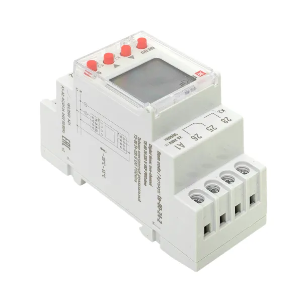 Таймер электронный двухканальный ТЭ-80 24-230В EKF