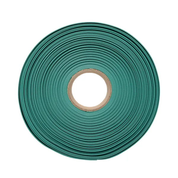 Термоусаживаемая трубка ТУТ нг 50/25 зелёная рулон EKF PROxima