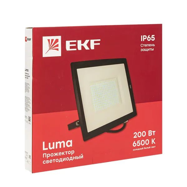 Прожектор светодиодный СДО-3008 200Вт 6500К IP65 LUMA EKF