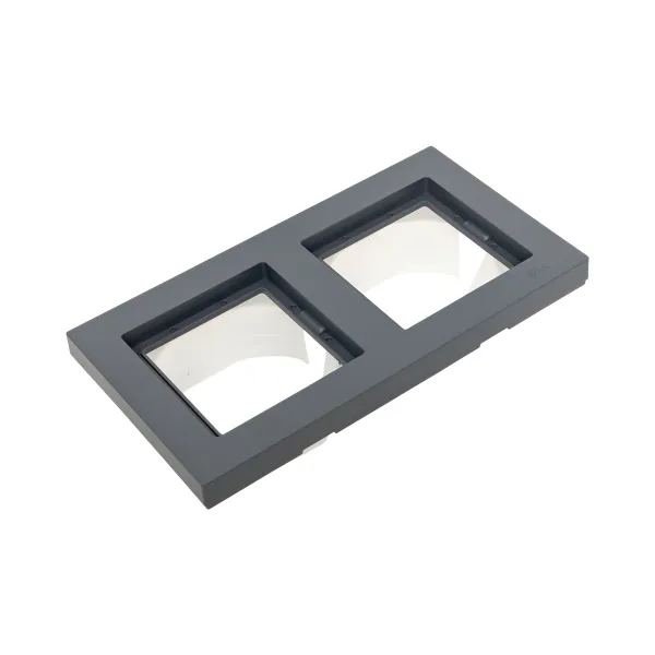 2 - местная рамка, IP44, графит, пластик Эпика EKF
