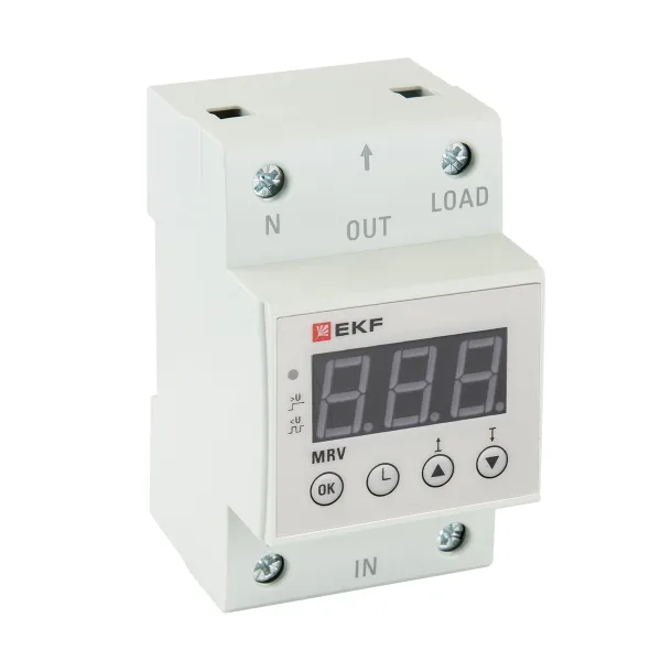 Реле напряжения с дисплеем MRV 63A EKF PROxima