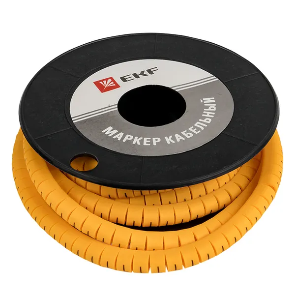 Маркер кабельный 4,0 мм2 "L" (500 шт.) (ЕС-2) EKF PROxima