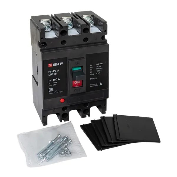 Автоматический выключатель LS125 18кА 3P 100А ProPact EKF