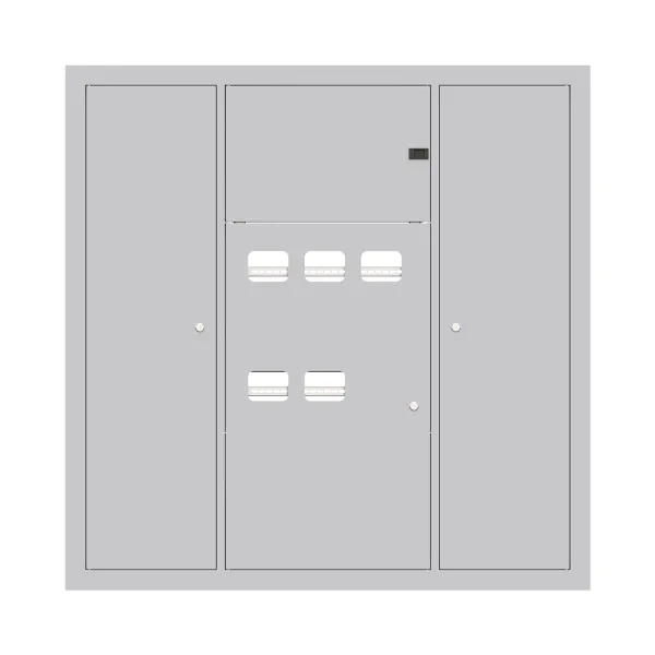Устройство этажное распределительное встроенное типа УЭРВ 5 кв. (1300x1300x150) EKF