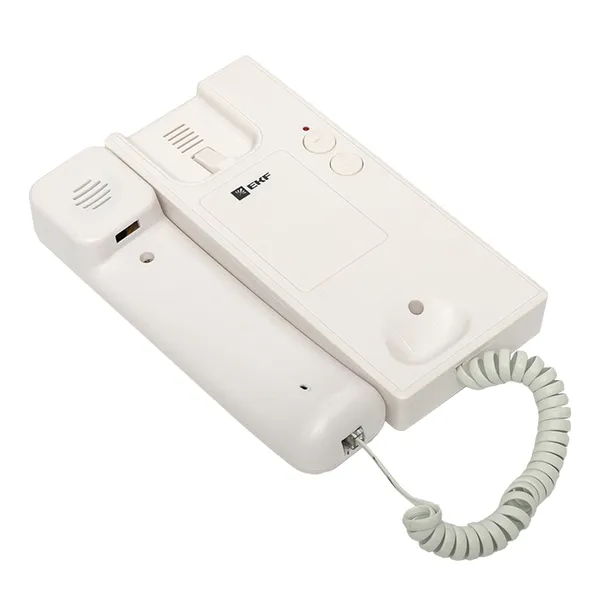 Аудиодомофон (аудиотрубка) IPA-01 бел. 2пр. IP20 EKF