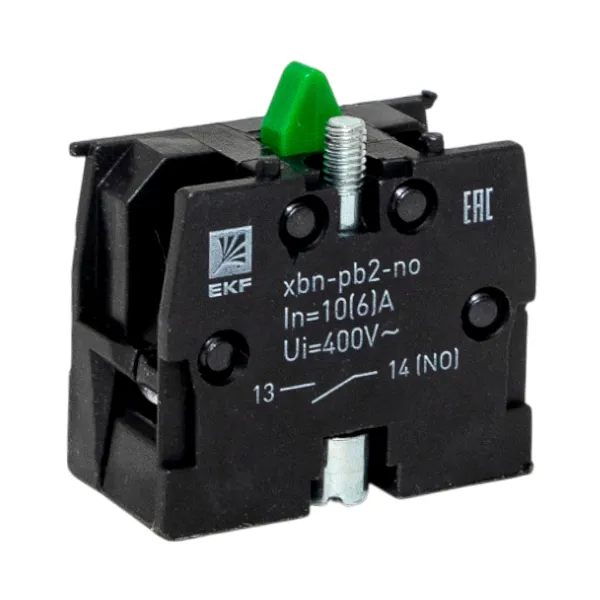 Контакт дополнительный XB-2 NO зеленый EKF PROxima