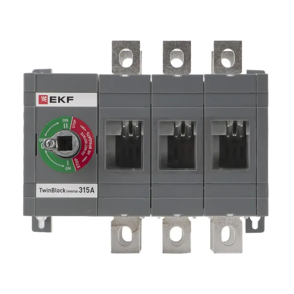 Рубильник 315A 3P без рукоятки управления TwinBlock EKF