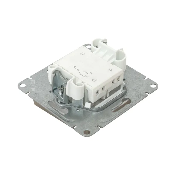 Механизм выключателя, одноклавишный, проходной, шампань Эпика EKF