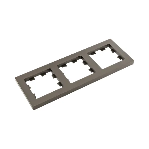 3 - местная рамка, мокко, пластик Эпика EKF