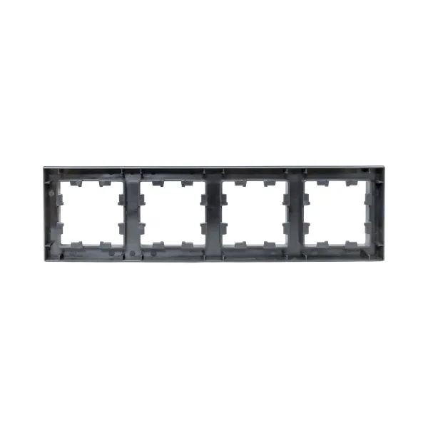 4 - местная рамка, графит, пластик Эпика EKF