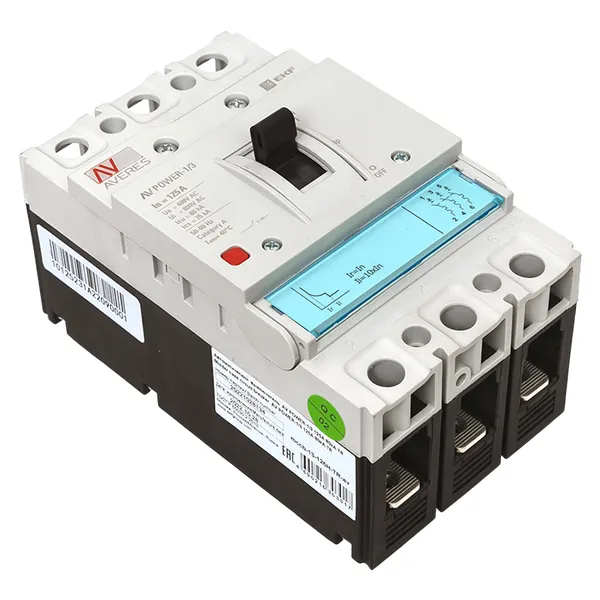 Автоматический выключатель AV POWER-1/3 125А 80kA TR EKF AVERES