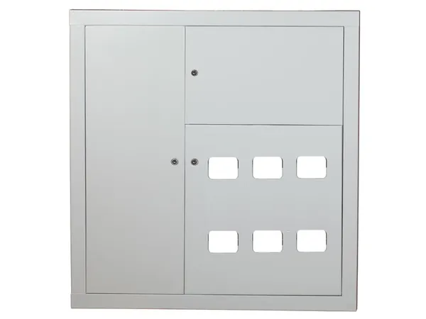 Щит этажный ЩЭ 6 кв. слаботочный отсек слева (1010х950х160) IP31 EKF PROxima
