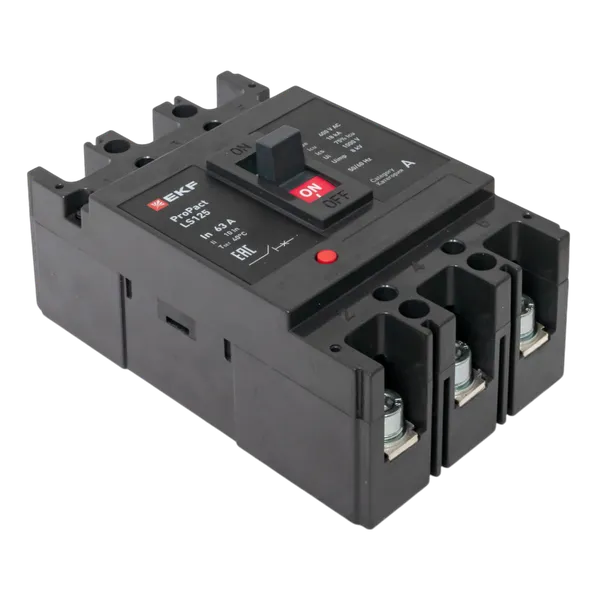 Автоматический выключатель LS125 18кА 3P 63А ProPact EKF