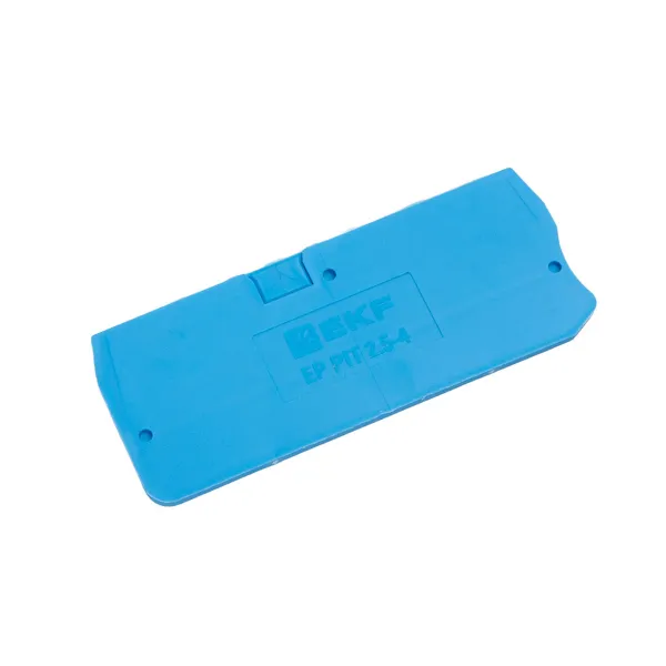 Заглушка для 2.5 Push-in 4 вывода синяя