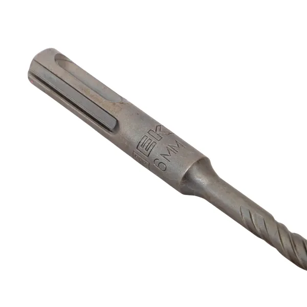 Бур по бетону SDS-plus 6х160 мм (2 резца)(4S спираль)EKF Master