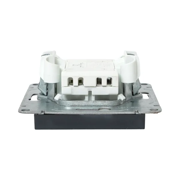 Механизм выключателя, одноклавишный, кнопочный, графит Эпика EKF