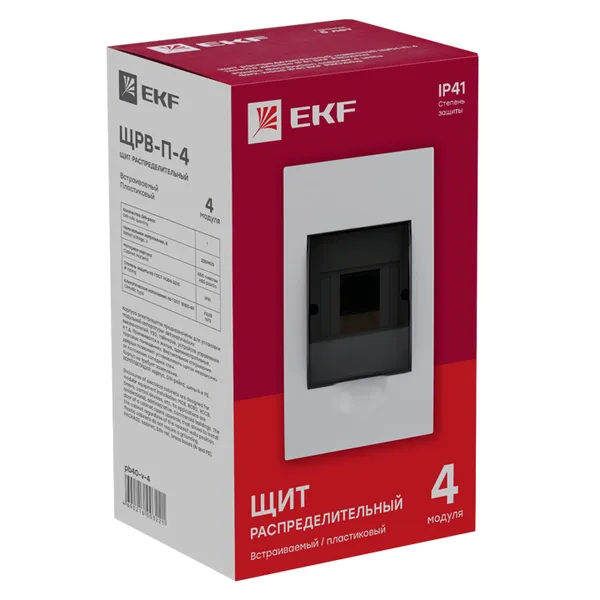 ЩРВ-П- 4 IP41 PROXIMA EKF