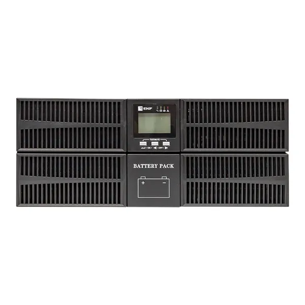 Источник Бесперебойного Питания двойного преобразования E-Power SW900G4 6кВА/6Квт ,для монтажа в стойку,1фазный ,230В, c АКБ 16 х 12В_7Ач