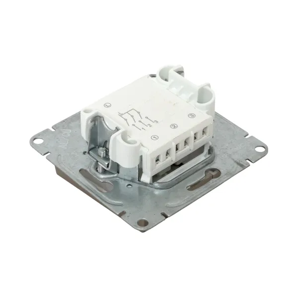 Механизм выключателя, трёхклавишный, шампань Эпика EKF