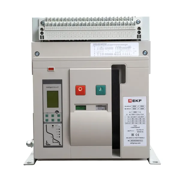 Выключатель воздушный автоматический ВА-45 2000/2000А 3P 85кА стационарный v2 EKF