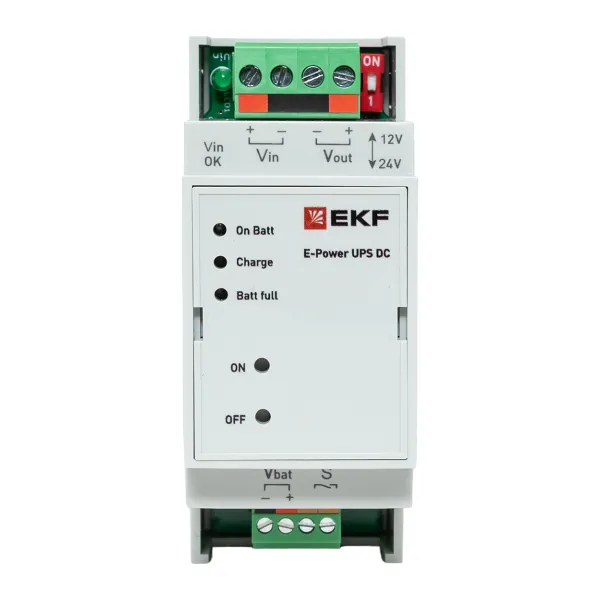 Источник Бесперебойного Питания постоянного тока E-Power UPS DC -15W 12/24V 3600 мАч EKF