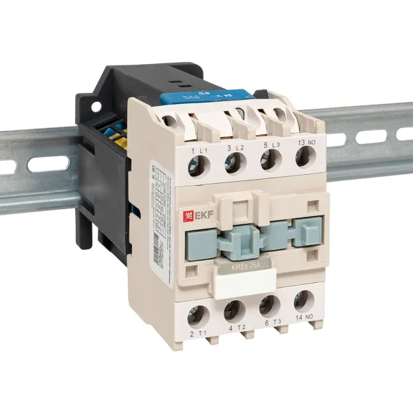 Контактор КМЭп малогабаритный 25А 24В DC 1NO EKF PROxima