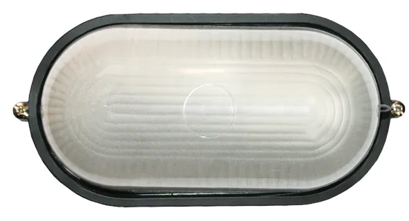 Светильник BLS-1401 черный/овал 60Вт IP54 EKF Basic