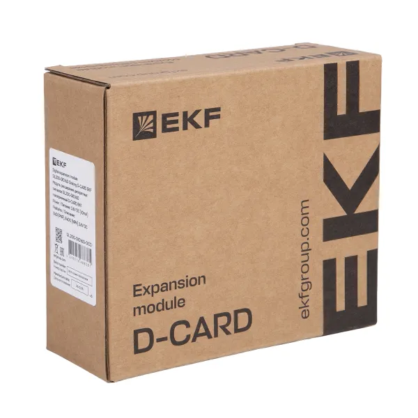 Модуль расширения дискретных сигналов GL200-DIO16D токоприемный D-CARD EKF
