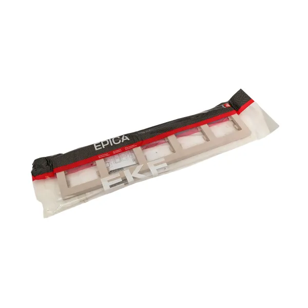 5 - местная рамка, кремовая, пластик Эпика EKF