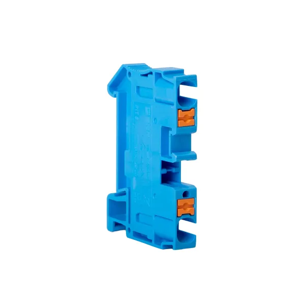 Клемма проходная Push-in 6 мм2 синяя EKF